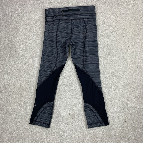 Lululemon Run Crop Inspired Women's Athletic Leggings Size 4 - Picture 4 of 13